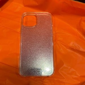 Kate Spade iPhone 12 Pro Max glitter case.